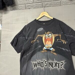 Taz (Looney Tunes) - Black Shirt - 2X - Classic Looney Tunes